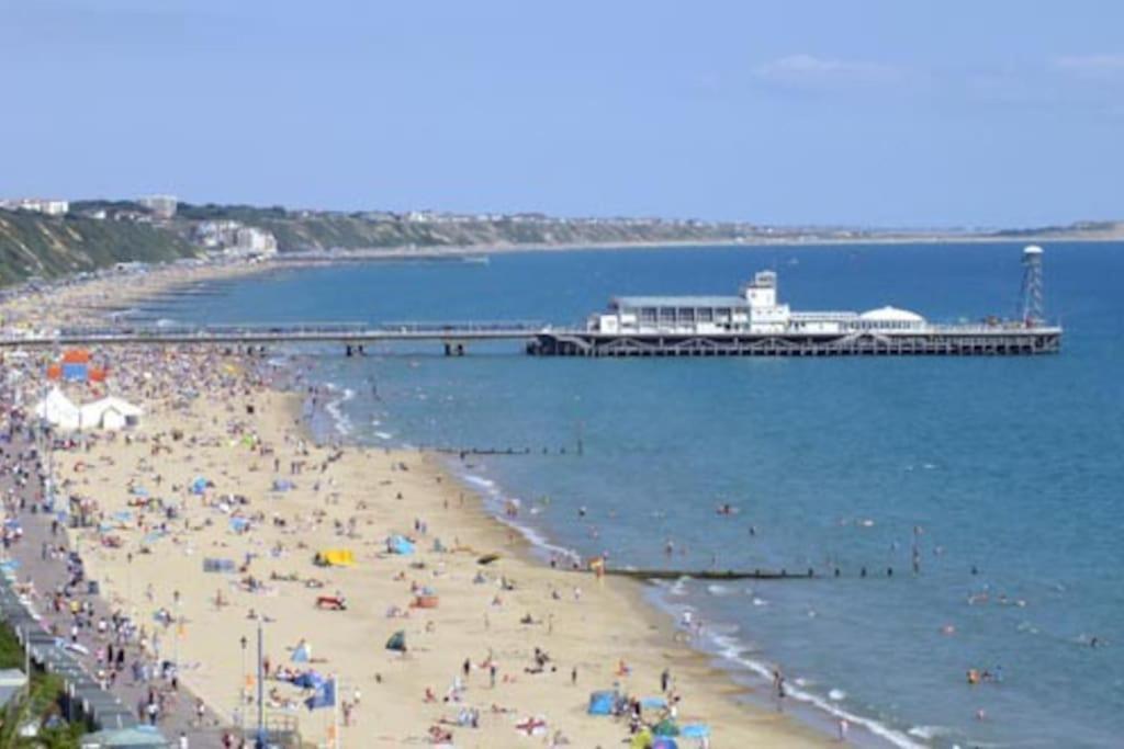 3 Bed Apartment Close To Bournemouth Beach Buitenkant foto